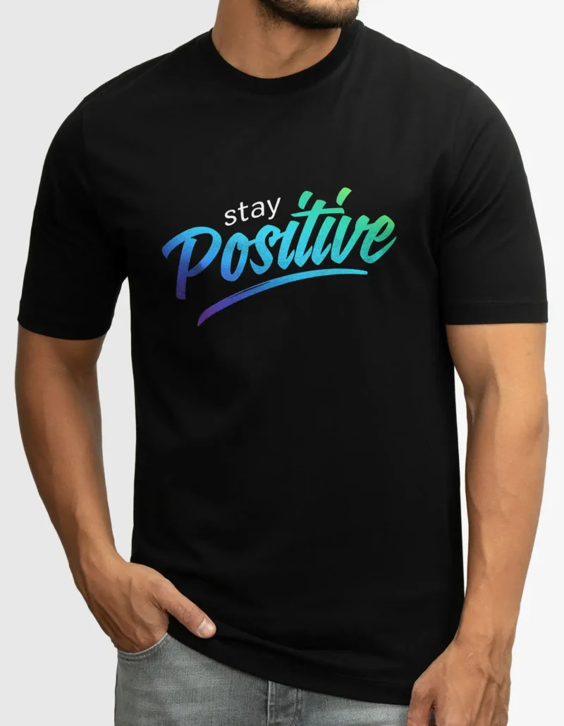 تیشرت کارنیلا مدل stay positive کد kp04