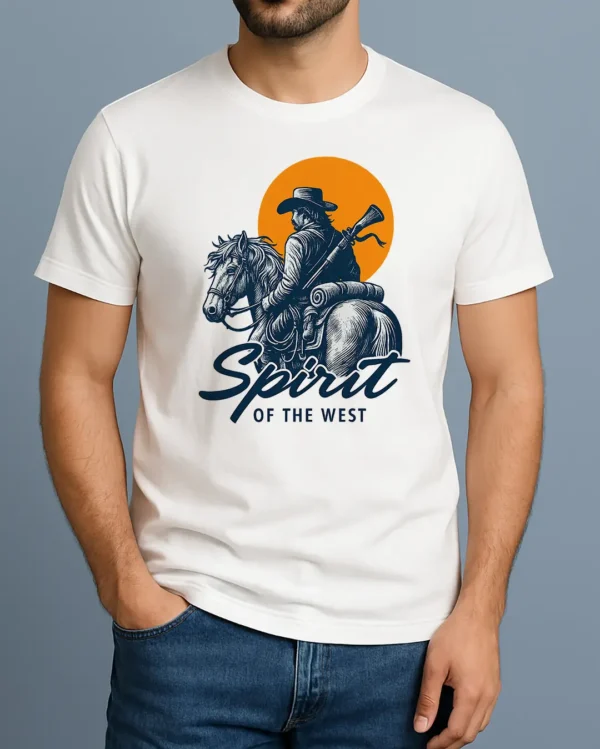 spirit of the west tshirt